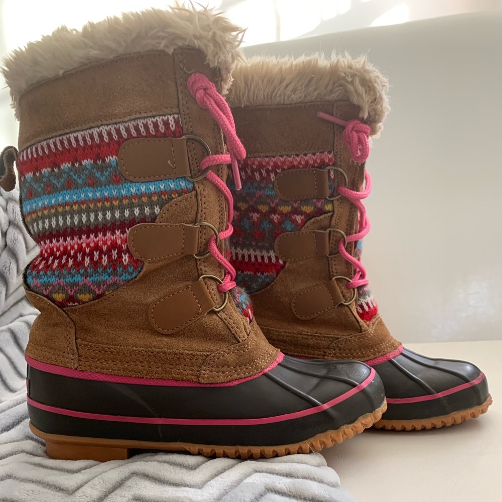 Girls' Khombu Lined Winter Boot